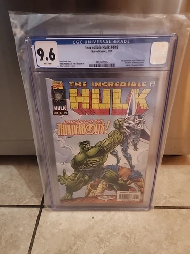 INCREDIBLE HULK #449 CGC 9.6 1st ever THUNDERBOLTS! 🔥 NEW AVENGERS MOVIE