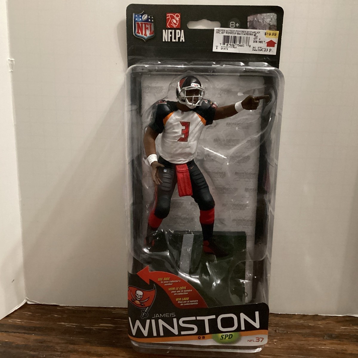 Mcfarlane NFL Figure Jameis Winston Variant Series 37 Limited