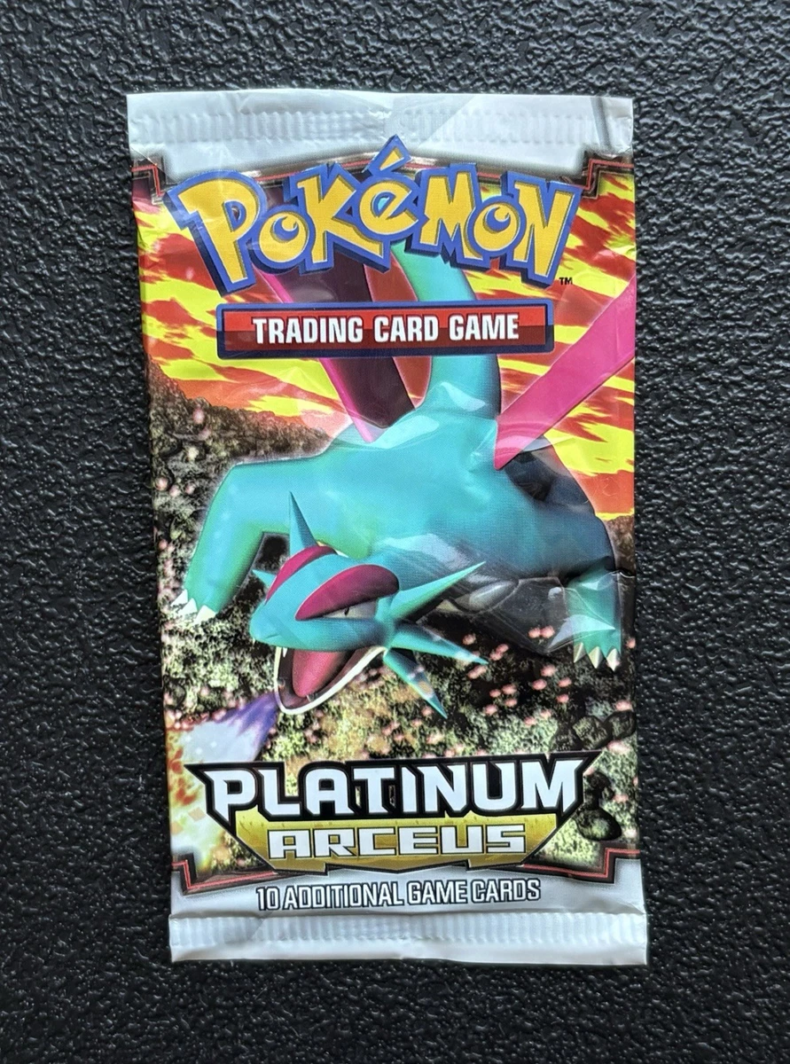 Preos baixos em Platinum arceus em PACOTES Booster lacrados de Pokmon |  eBay