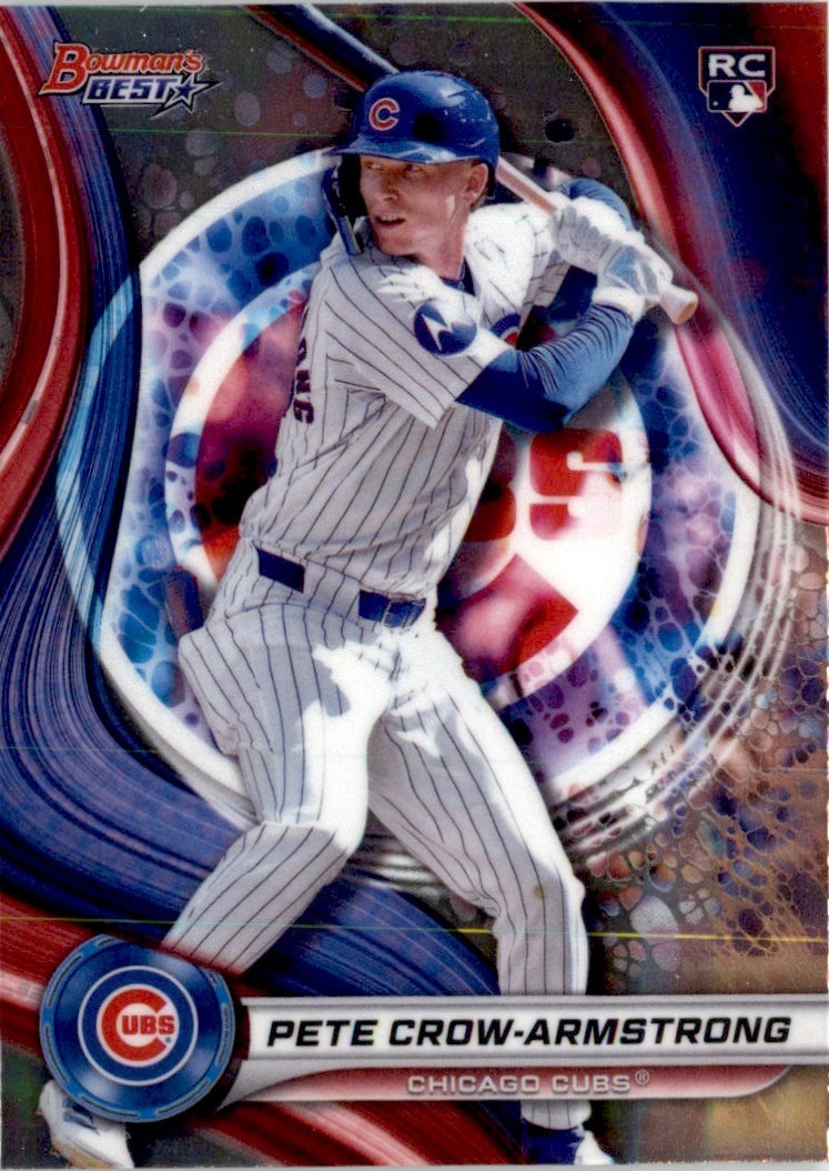 Pete Crow-Armstrong 2024 Bowman's Best RC #17 Chicago Cubs