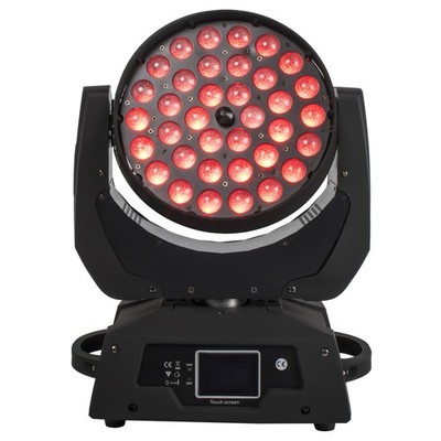 SHEHDS LED Moving Head Light 36x18W Wash Zoom Effect (15-90 Degree) DJ Lights
