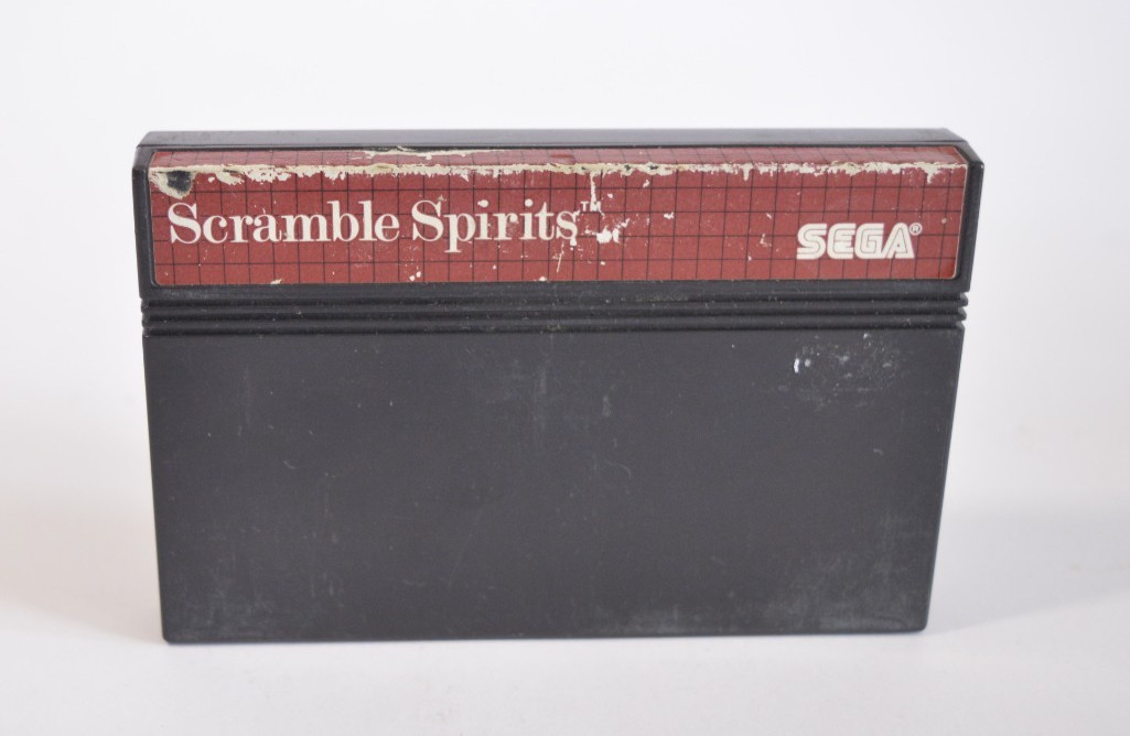 Scramble Spirits Master System Sega Game PAL original MS vidéo Game