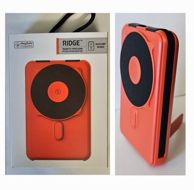 The Ridge Wallet - MAGSAFE 5 In 1 POWER BANK 10,000mAh 20w Orange 