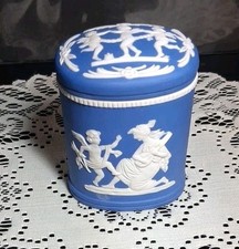 Vintage Blue Ceramic Jasperware Wedgewood Sty...