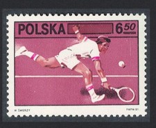 60th Anniversary of Polish Tennis Federation Poland 1981 MNH SG#2763