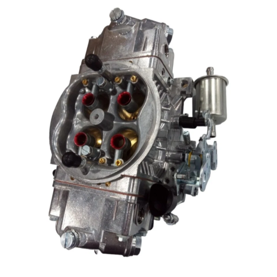 Carburador mecánico doble bomba 4 barriles 850CFM BR-67201 Performance Race Foto 4 de 4