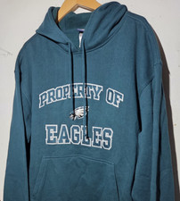 Vintage Philadelphia Eagles Sweater Hoodie 90s Y2K USA Football NFL Team Size XL