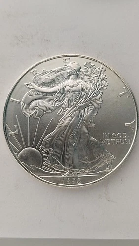 1996 United States Uncirculated American Silver Eagle