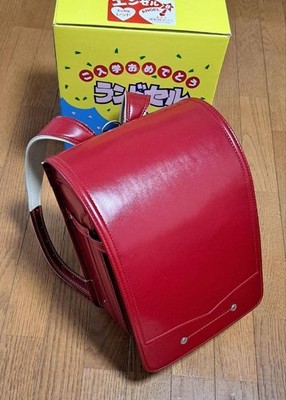 Randoseru Backpack School Bag Angel's Wings Good Condition