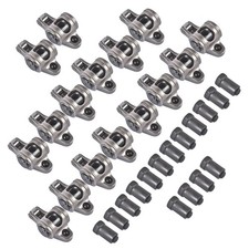 New 1.6 Ratio 38 Stud Stainless Roller Rocker Arm Set For Ford Sbf289 302 351w
