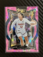 2025-26 Panini Select WNBA Pink Cracked Ice Alysha Clark Washington Mystics #92
