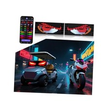 Multifunctional Bright 2PCS Devil Eyes Car Motorcycle/Golf Cart 2PCS-7in x 3in