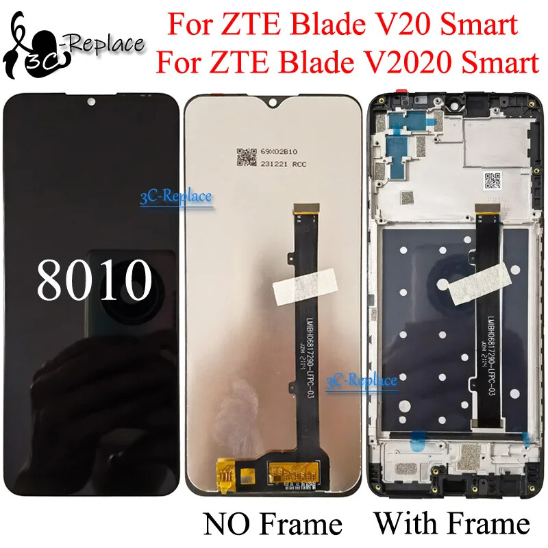 For ZTE Blade V20 Smart / V2020 Smart 8010 LCD Display Screen