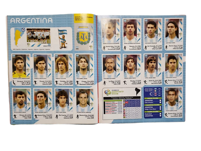 2006 FIFA World Cup Germany Panini Official Album Reprint Complete