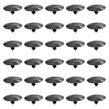 For GM Hood Insulation Pad Retainer Clips- Fits 1/4" Hole- 2" Dia.- 30 clips