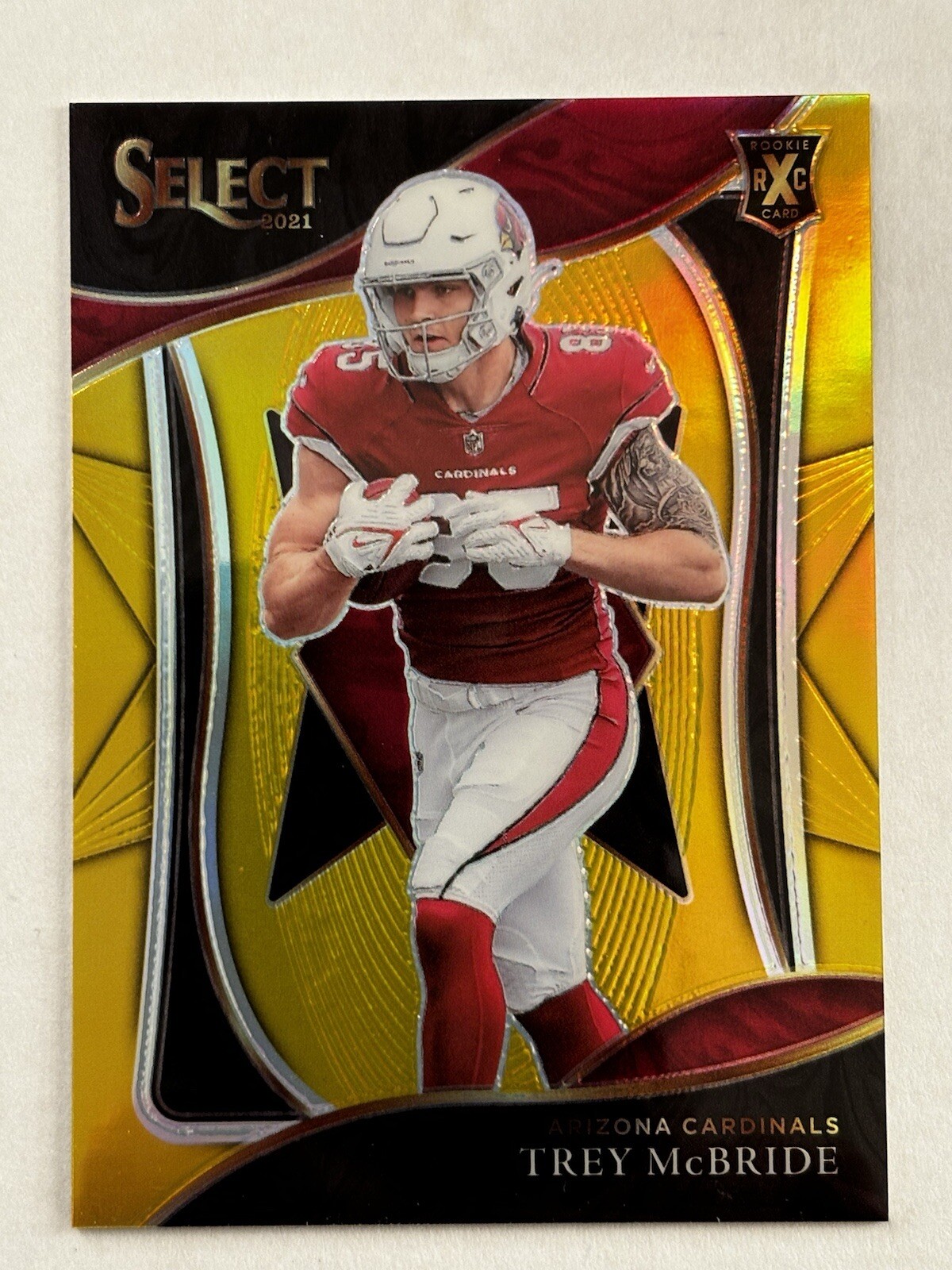 2021 Select Trey McBride XRC Gold #2/10