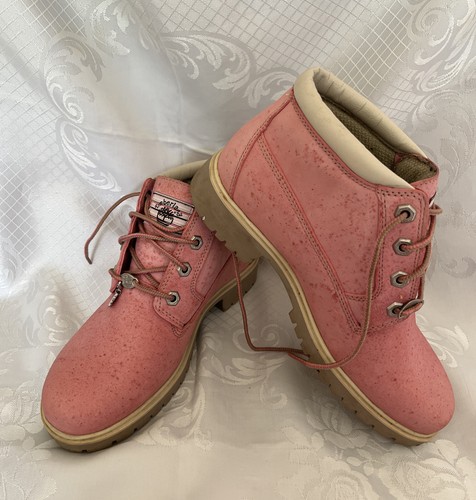 Timberland donna boot originale in ROSA Nuovo Buck. | eBay
