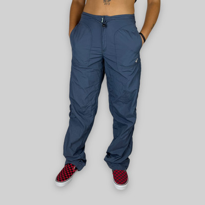 Quiksilver Roxy Damen Light Tech Shell Hose Hose Y2k marineblau Skate Surfen
