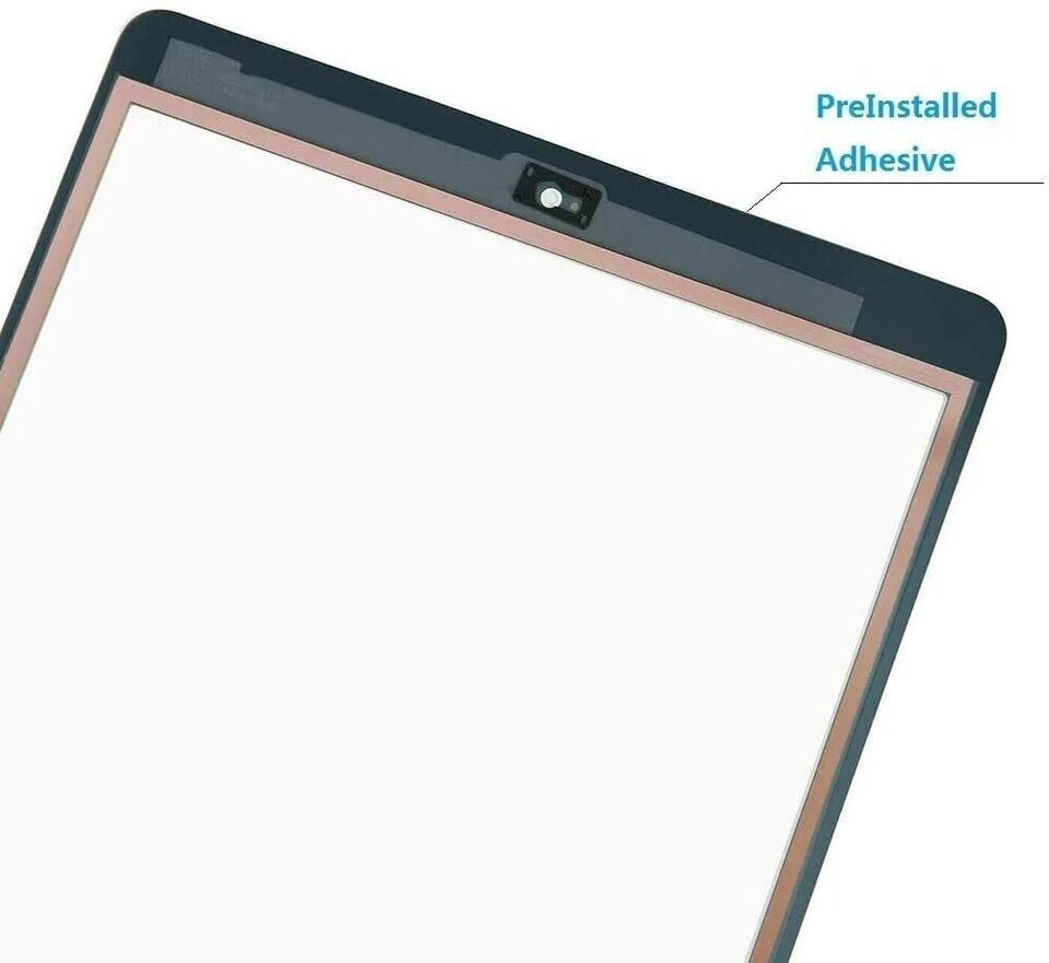 Para iPad 7ª | 8ª | 9ª Generación 10.2 Pantalla Táctil Digitalizador Vidrio Repuesto Hogar Foto 3 de 4