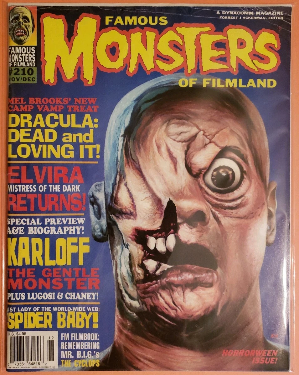 Las mejores ofertas en Horror y monstruos Famous Monsters 1st