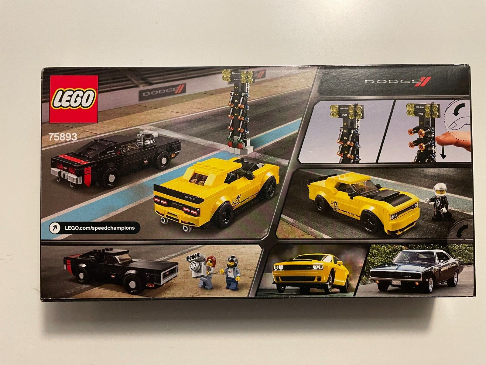 LEGO SPEED CHAMPIONS: 2018 Dodge Challenger SRT Demon and 1970 (75893)
