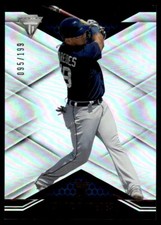 2021 Panini Chronicles Titanium Red Isaac Paredes 095/199 Detroit Tigers #20