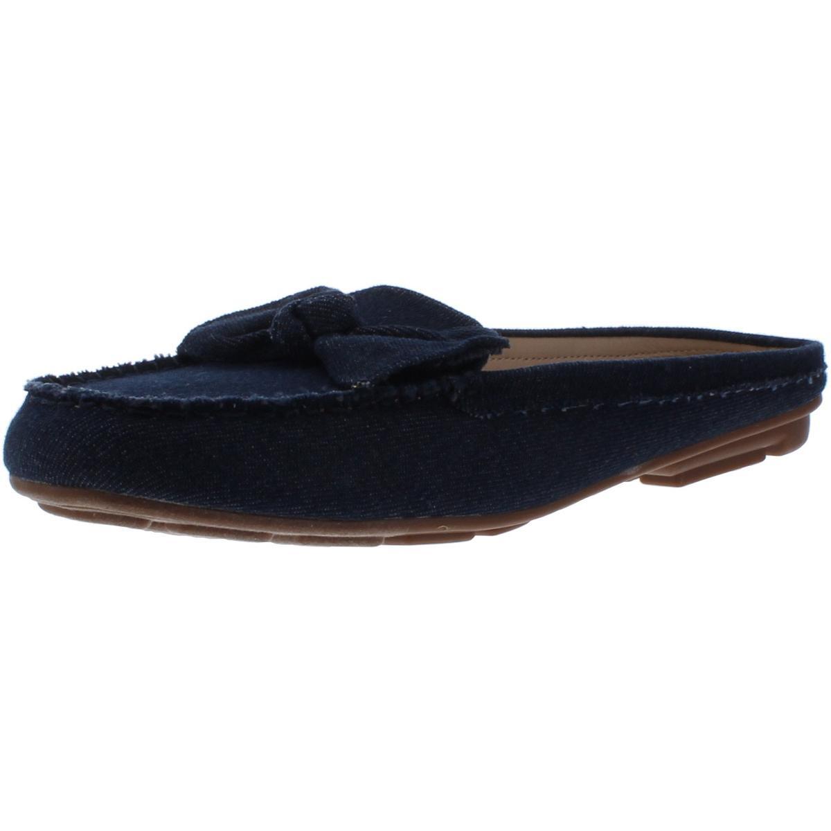 Женские очаровательные темно-синие джинсовые мокасины Masseys Mule Shoes 11 Medium B M BHFO 3869 5890₽