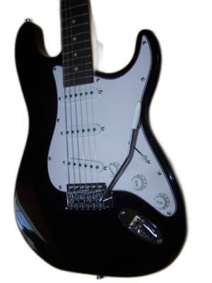 Donner DST 39 Inch Full-Size Solid Body Strat Style Electric Guitar w/Gig Bag