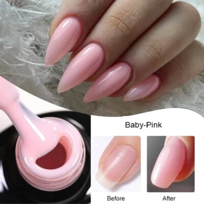 UR SUGAR Baby Pink Nail Extension Hard Gel Builder UV LED BIAB Nail Gel Builder Polish