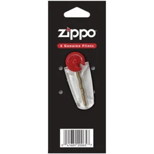 New ZIPPO Pack of 6 Genuine Flints Fluid Lighter Free Post in Australia Save