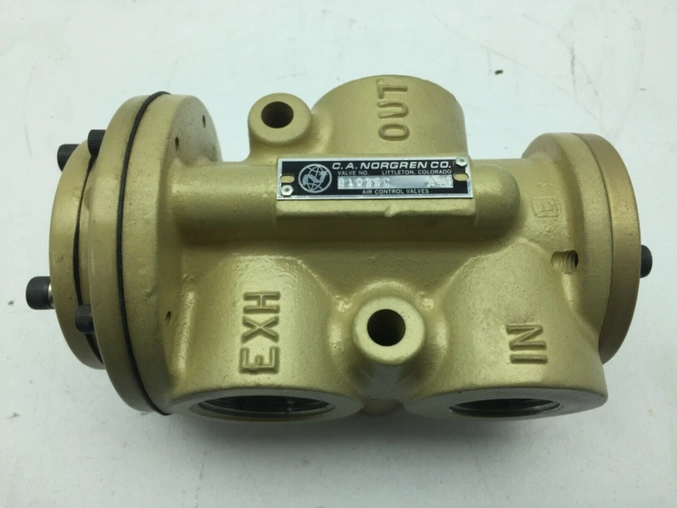 Norgren D1036C A1V 3-Way Air Controled Poppet Valve - Image 3 of 4