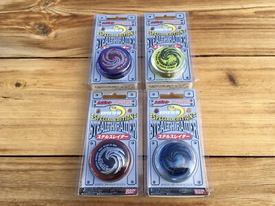 YOMEGA STEALTH RAIDER SPECIAL EDITION  HYPER YO-YO  (LOT OF 4)  BANDAI 1998  USA