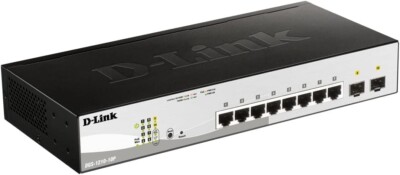  DGS-1210-10P - D-Link 10-Port Gigabit Smart Managed PoE Switch