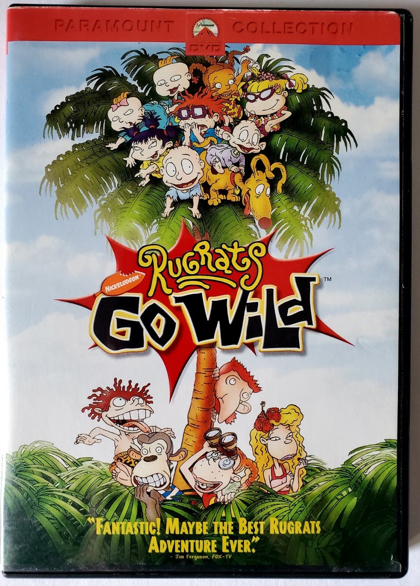 Rugrats Go Wild (DVD, 2003, Nickelodeon) - Full & Widescreen