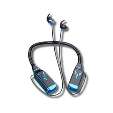 Auricolari Bluetooth con archetto - 200 ore di riproduzione - con LCD, lettore di schede Mini SD