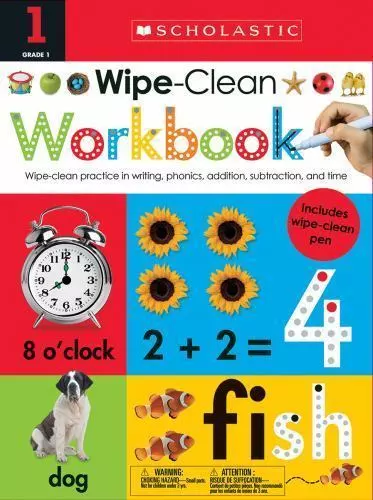 Pre-K Wipe-Clean Workbook: Scholastic Early by Scholastic