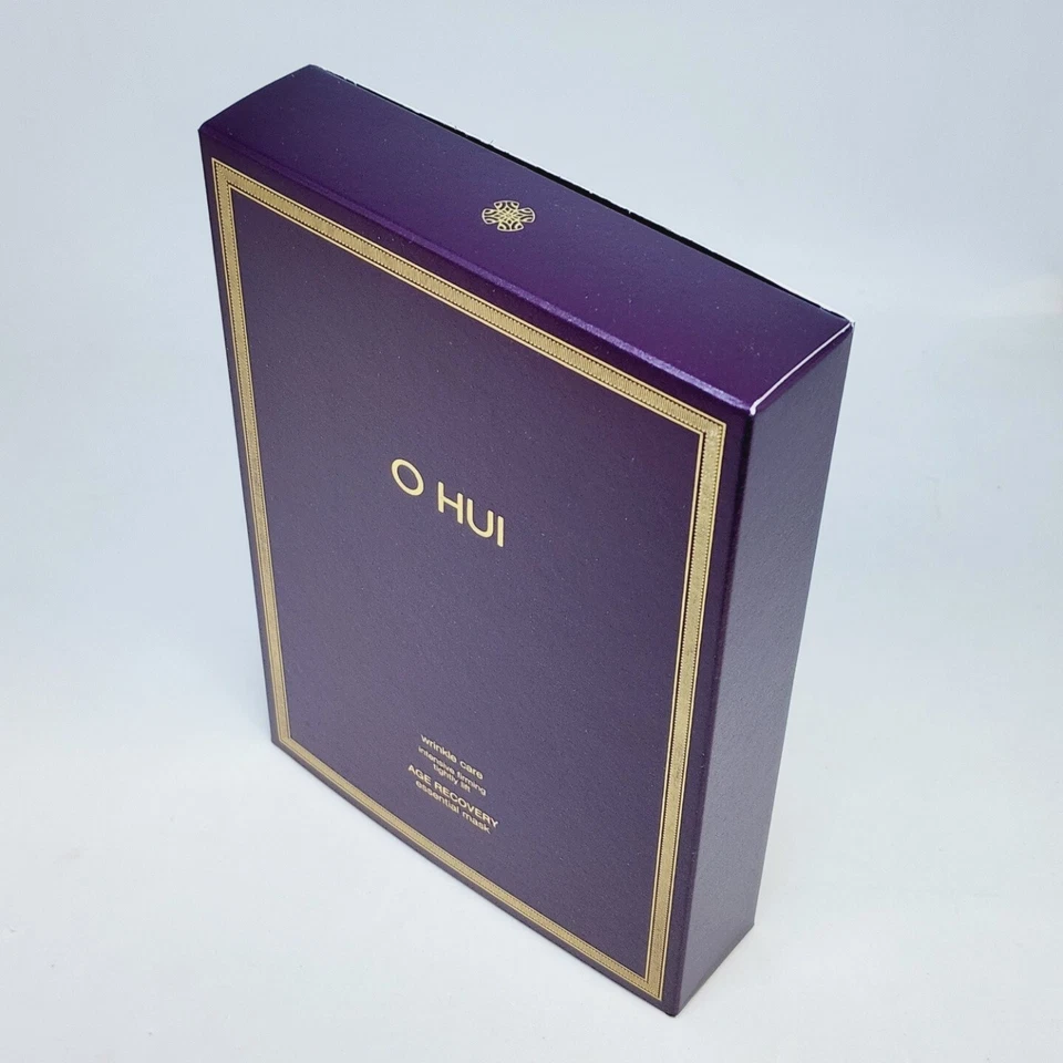 O HUI Age Recovery Essential Mask Pack 27g x 8pcs Anti Wrinkle Moisture K-Beauty - Image 4 of 4
