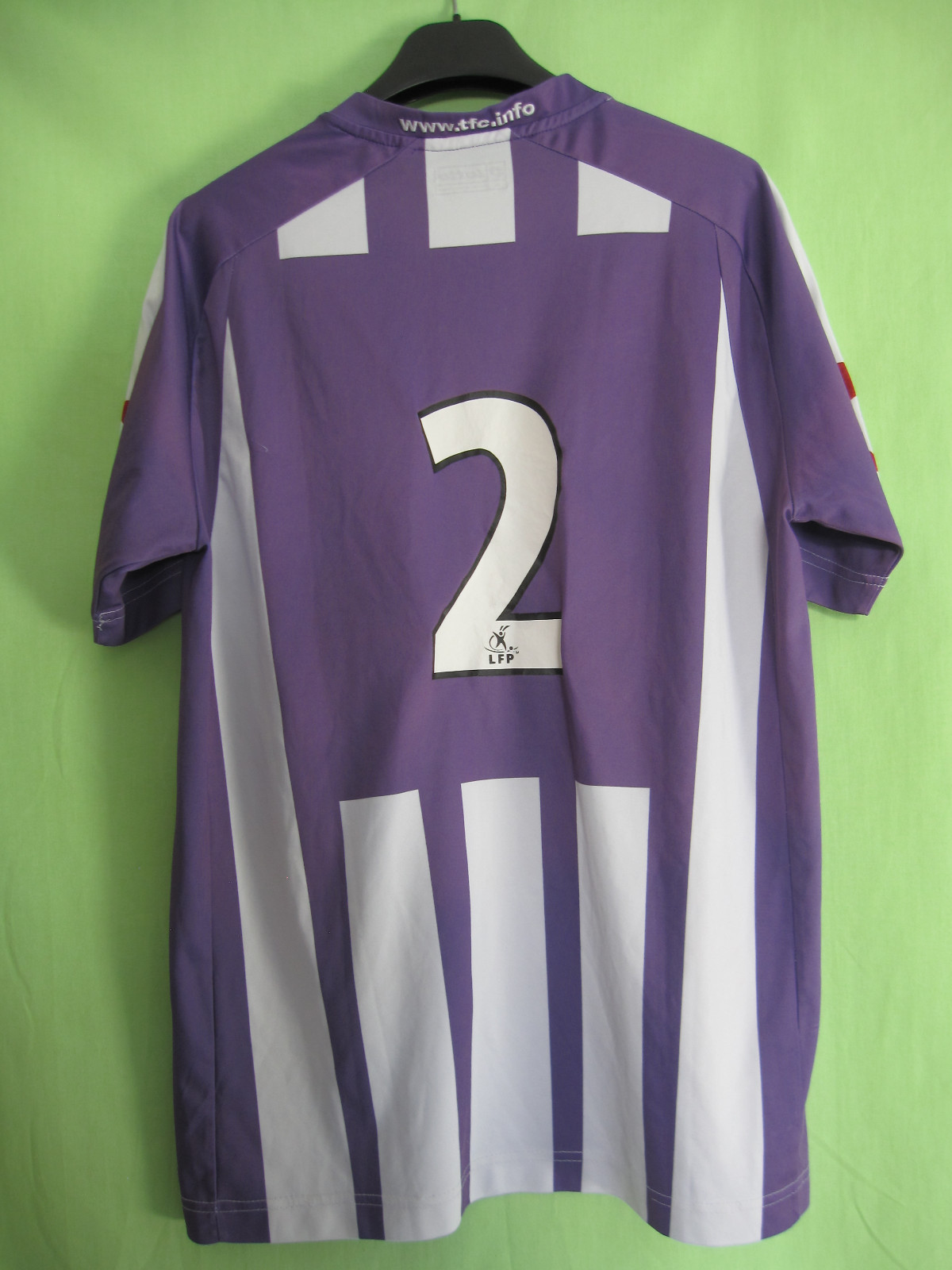 Maillot Vintage Toulouse FC – Lotto – Porté N°2 Monne Decroix – Taille XL