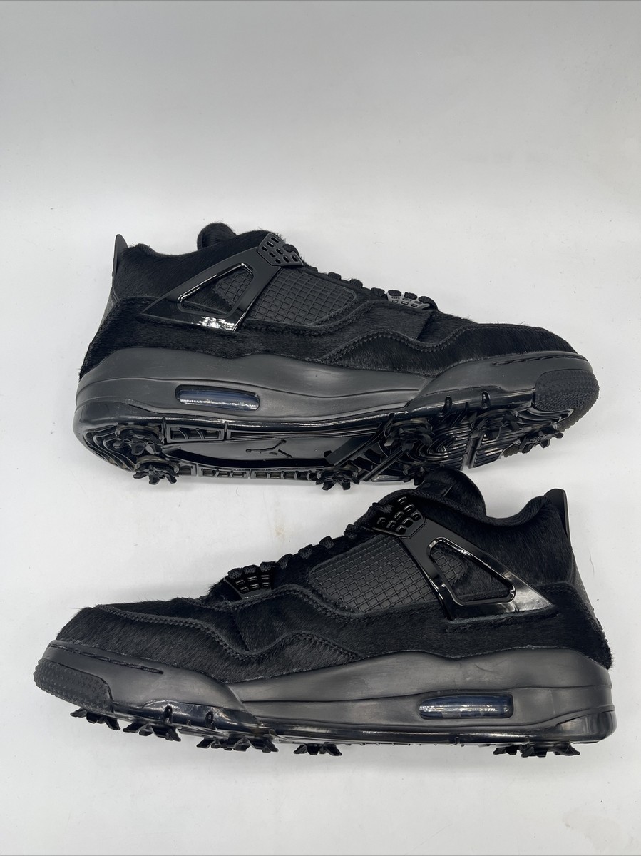 Size 11.5 - Air Jordan 4 Golf Black Cat for sale online | eBay