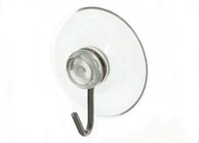 New 24 X Clear Suction Window Hooks With Steel Wire Hook 32mm 1 1/4 Inch - Onest