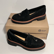 Clarks Westlynn Bella Leather Loafer Size: 6