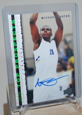 2022 Upper Deck Goodwin Champions Top Prospects Auto #TP-MF Michael Foster /499