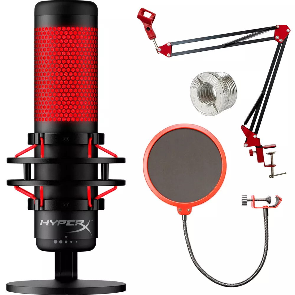 HyperX QuadCast S USB Condenser Microphone