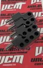 8pc. 9mm Billet Ignition Wire Loom Set Black. Best Looking Function Made U.s.a.