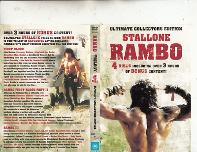 Rambo First Blood-1982-[3 Movie-Ultimate Collectors Edition]-Movie SC-4 DVD