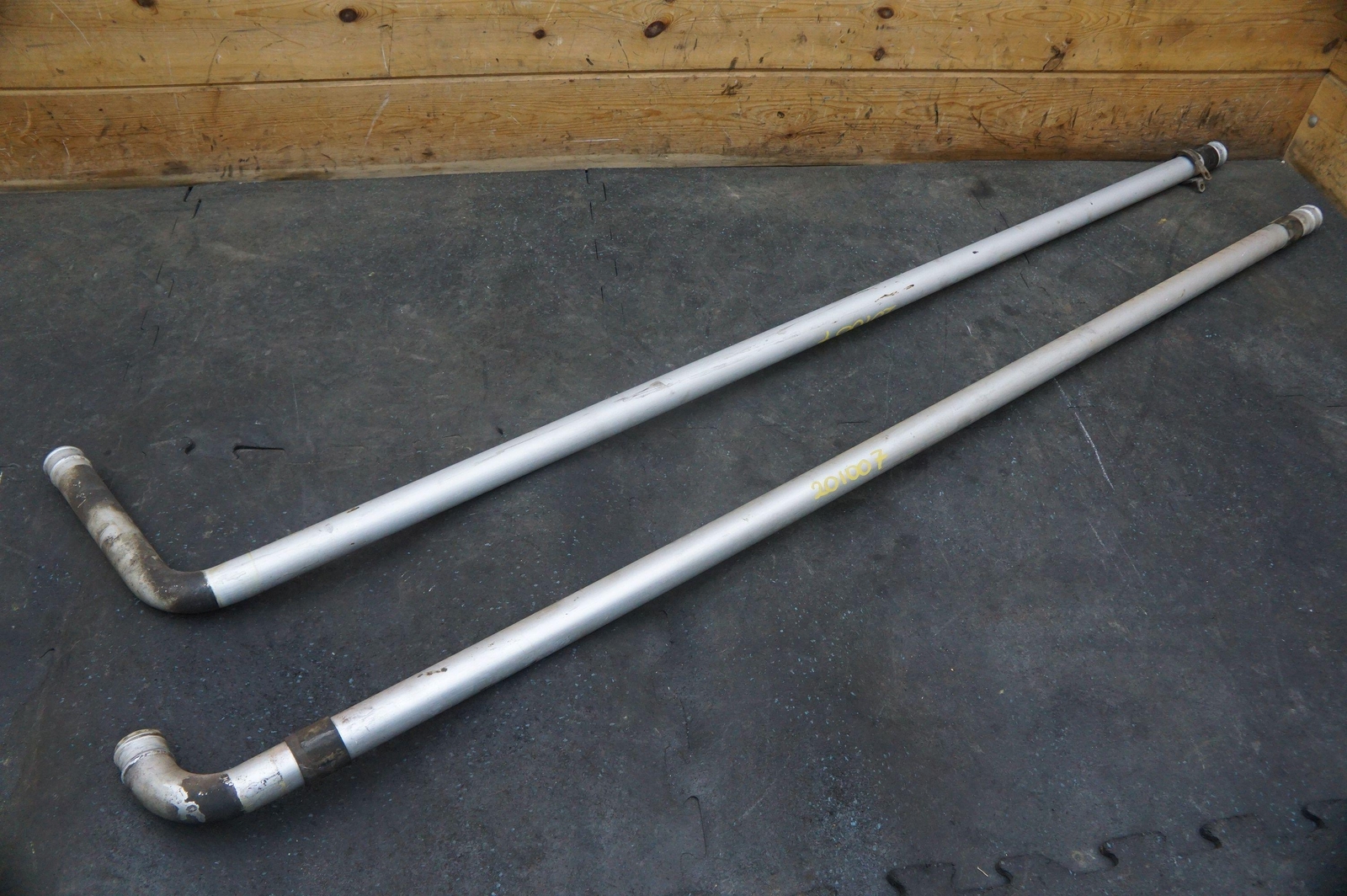 Set Radiator Delivery Return Pipe Line Tube 108081 108082 Ferrari 328 208 308