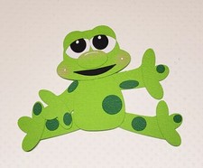 Little Frog. Scrapbook, Card making Paper Piecing