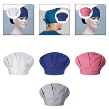 Chef Hat Sturdy Catering for Unisex Adults Cotton Gifts Doctor Cap