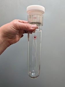 Ace Glass #36 36/40 Threaded Adapter with PTFE Cap for Biological Lab