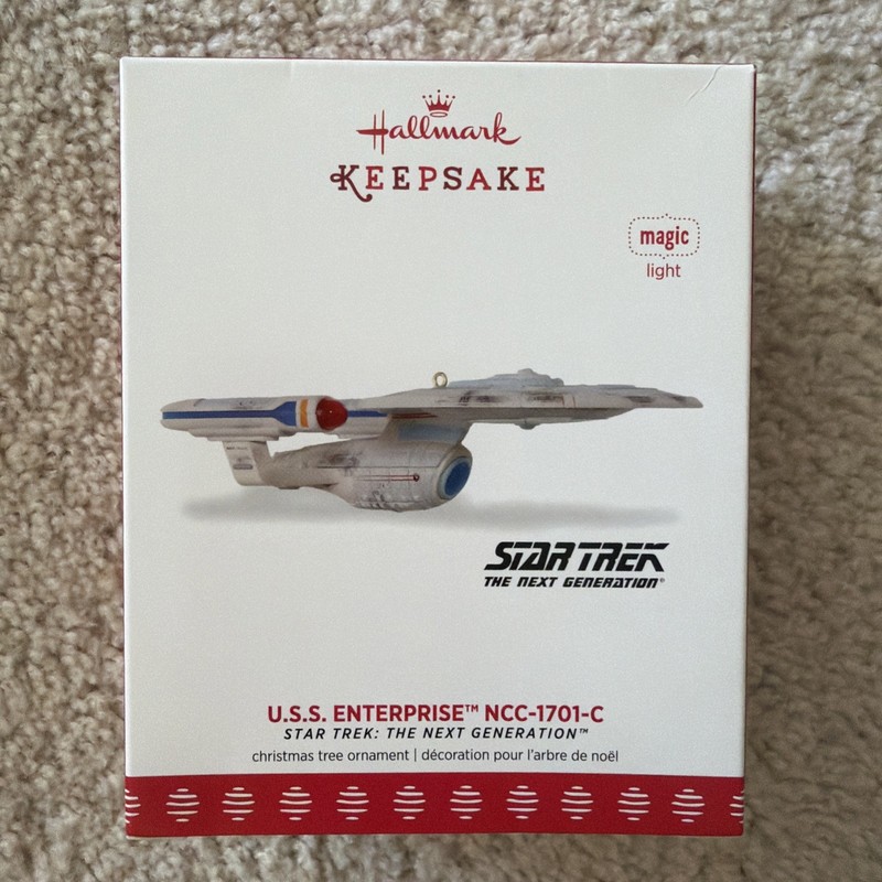 Hallmark Keepsake, Star Trek USS Enterprise NCC-1701-C - 2017 SDCC EXCLUSIVE